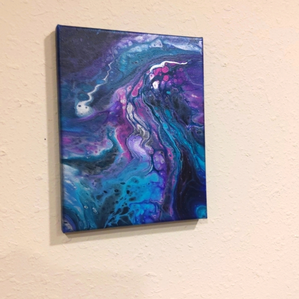 "Universal Energy" Original abstract acrylic painting